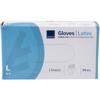 Latex Gloves, size large , 100 pc/ 1 pack