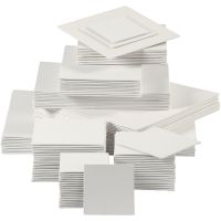 Canvas Panel, 280 g, white, 108 pc/ 1 pack