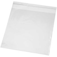 Cellophane Bag, H: 16 cm, thickness 25 my, 200 pc/ 1 pack