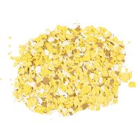 Terrazzo flakes, yellow, 90 g/ 1 tub