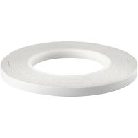 Double-sided adhesive tape, W: 9 mm, 6x50 m/ 1 pack