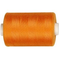 Sewing Thread, orange, 1000 m/ 1 roll
