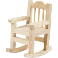 Rocking Chair, H: 8,8 cm, depth 6,7 cm, W: 5,5 cm, 1 pc