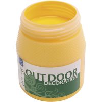 Outdoor Paint, yellow, 250 ml/ 1 bottle