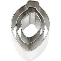 Metal Cutters, ornament, size 30x40 mm, 3 pc/ 1 pack