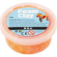 Foam Clay®, neon orange, 35 g/ 1 tub