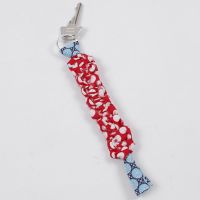 A braided Keyring nob made from Fabric
