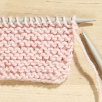 How to knit basic Knit Stitches (Garter Stitches)