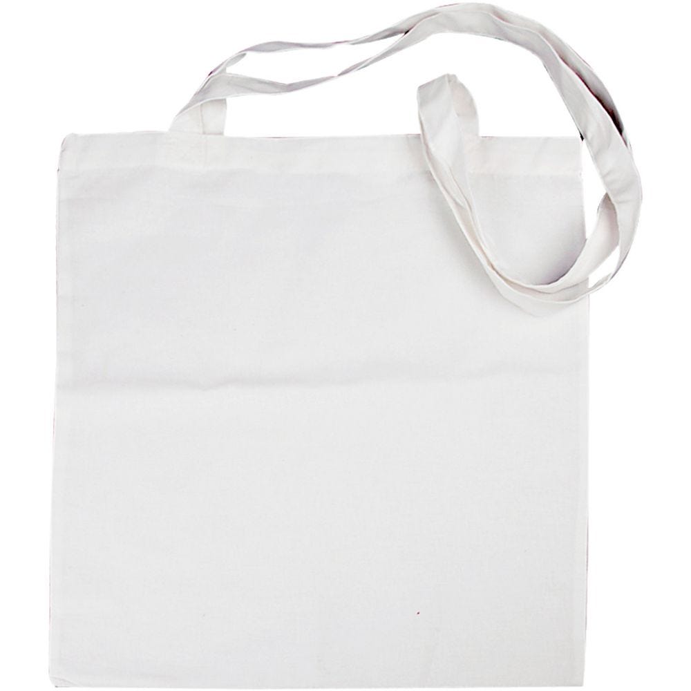 Shopping Bag, size 38x42 cm, 130 g, white, 1 pc